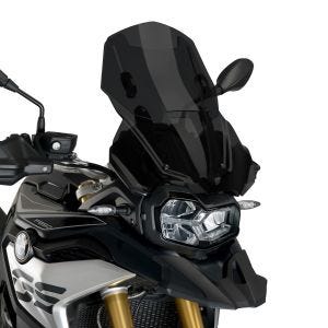 Pare-brise compatible avec BMW F850GS/Adventure 18- Puig 3179F New Generation Touring teinté foncé