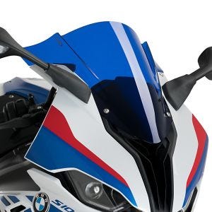 Racingscheibe Z passend für BMW M 1000 RR 20-24 blau Verkleidungsscheibe Puig 3571A