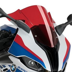 Bulle Racing Z compatible avec BMW S 1000 RR 19-22 rouge Puig