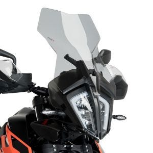 Bulle Touring compatible avec KTM 790 Adventure / R 19-21 fumé clair Puig 3587H