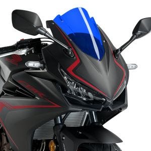 Bulle Racing Z compatible avec Honda CBR 500 R 19-23 bleu Puig