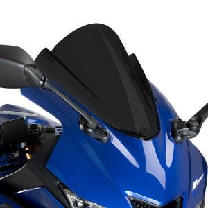 Racingscheibe Puig Z passend für Yamaha YZF-R125 08-22 dunkel getönt Puig 3619F