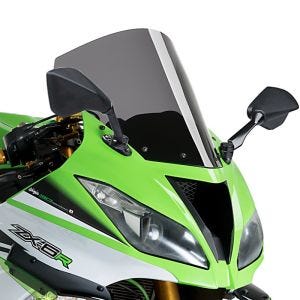 Racingscheibe R passend für Kawasaki ZX-6R / 636 13-20 rauchgrau Verkleidungsscheibe Puig 3629H
