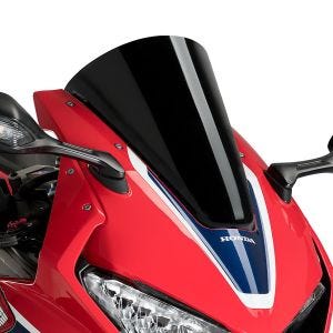 Racingscheibe-R passend für Honda CBR 1000 RR-R SP Fireblade 17-19 Schwarz Puig 3630n