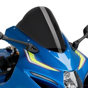 Racingscheibe Puig R passend für Suzuki GSX-R1000/R 17-21 dunkel getönt Puig 3631F