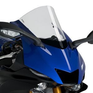 Racingscheibe R passend für Yamaha YZF-R6 17-20 rauchgrau Verkleidungsscheibe Puig 3633H