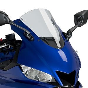 Racingscheibe R passend für Yamaha YZF-R3 19-24 klar Verkleidungsscheibe Puig 3737W