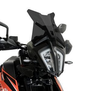 Sportscheibe passend für KTM 790 Aventure 19- Puig 3738F Windschutzscheibe dunkel getönt