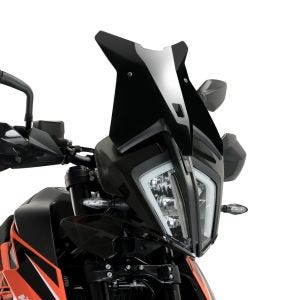 Pare-brise sport compatible avec KTM 790 Aventure 19- Puig 3738N Bulle noir