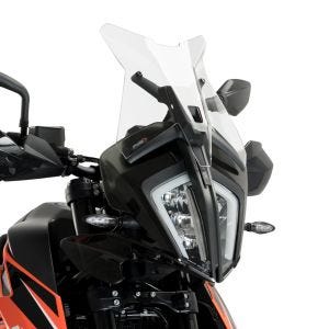 Sportscheibe passend für KTM 790 Aventure 19- Puig 3738W Windschutzscheibe klar