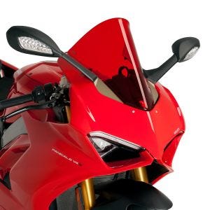 Racingscheibe R passend für Ducati Panigale V4 / S 20-24 rot Verkleidungsscheibe Puig 3759R