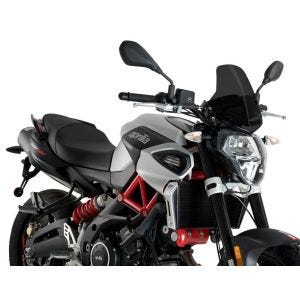 Pare-brise compatible avec Aprilia Shiver 750 07-09 fumé foncé Puig NG Sport