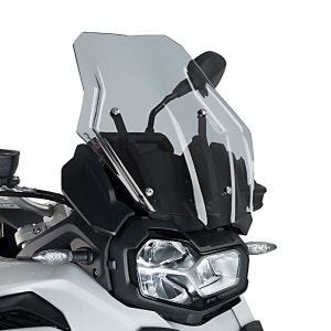 Bulle Touring compatible avec BMW F750GS / F850GS 18-23 fumé clair Puig
