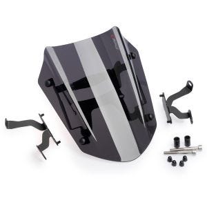 Pare-brise compatible avec Ducati Diavel 1260/S 19-22 Puig 3773F New Generation Sport teinté foncé