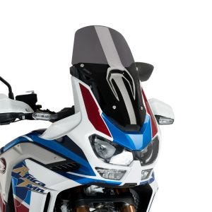 Sportscheibe passend für Honda Africa Twin Aventure Sports 18-19 Puig 3820F Windschutzscheibe dunkel getönt