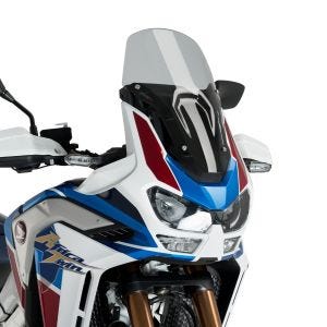 Sportscheibe passend für Honda Africa Twin Aventure Sports 18-19 Puig 3820H Windschutzscheibe rauchgrau