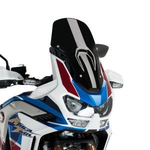 Sportscheibe passend für Honda Africa Twin Aventure Sports 18-19 Puig 3820N Windschutzscheibe schwarz