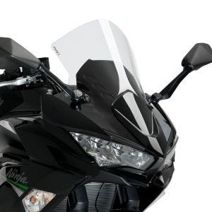 Racingscheibe R passend für Kawasaki Ninja 650 20-24 klar Verkleidungsscheibe Puig 3880W