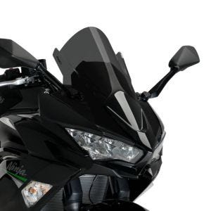 Bulle Racing Z compatible avec Kawasaki Ninja 650 20-24 fumé foncé Puig