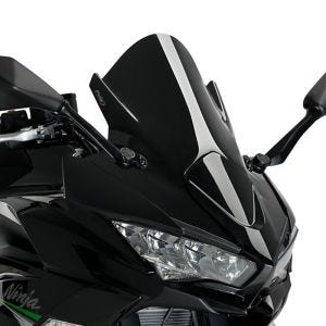 Bulle Racing Z compatible avec Kawasaki Ninja 650 20-24 noir Puig