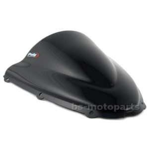 Racingscheibe passend für Kawasaki ZX-10R 06-07 Carbon look Verkleidungsscheibe Puig 4053C