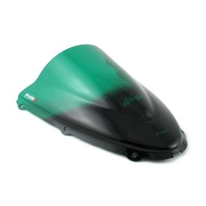 Racingscheibe passend für Kawasaki ZX-10R 06-07 grun Verkleidungsscheibe Puig 4053V