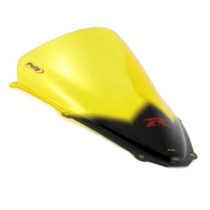 Racingscheibe passend für Suzuki GSX-R 750 / 600 06-07 gelb Verkleidungsscheibe Puig 4055G