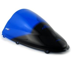 Racingscheibe passend für Kawasaki ZZR 1400 06-20 blau Verkleidungsscheibe Puig 4057A