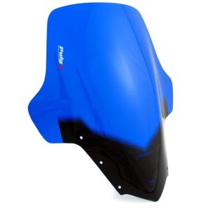 Tourenscheibe passend für Yamaha FZ1 Fazer 06-15 blau Windschutzscheibe Puig 4101A