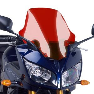 Tourenscheibe passend für Yamaha FZ1 Fazer 06-15 rot Windschutzscheibe Puig 4101R