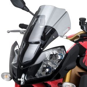 Racingscheibe Z passend für Aprilia Tuono 1000 R 06-10 rauchgrau Verkleidungsscheibe Puig 4110H