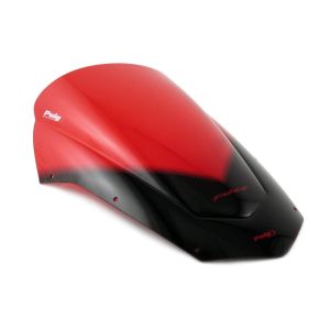 Bulle Racing compatible avec Yamaha FZ6 Fazer S2 07-10 rouge Puig