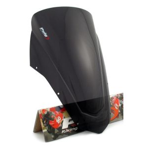 Bulle Touring compatible avec Yamaha FZ6 Fazer S2 07-10 fumé foncé Puig