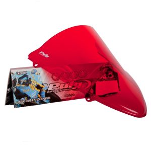Bulle Racing compatible avec Kawasaki Ninja 250 R 08-12 rouge Puig