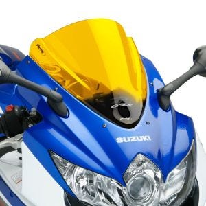 Bulle Racing Z compatible avec Suzuki GSX-R 750 / 600 08-10 jaune Puig