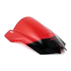 Racingscheibe Z passend für Yamaha YZF-R6 08-16 rot Verkleidungsscheibe Puig 4635R