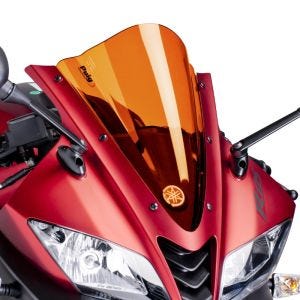 Bulle Racing compatible avec Yamaha YZF-R 125 08-18 Orange Puig