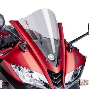 Racingscheibe passend für Yamaha YZF-R 125 08-18 klar Verkleidungsscheibe Puig 4637W