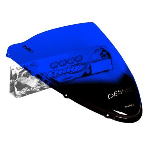 Racingscheibe passend für Ducati 848 / 1098 / 1198 07-13 blau Verkleidungsscheibe Puig 4667A