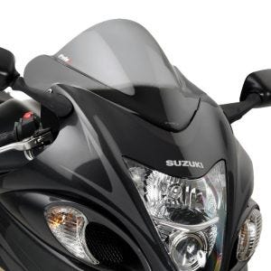Racingscheibe passend für Suzuki Hayabusa 08-17 rauchgrau Verkleidungsscheibe Puig 4826H