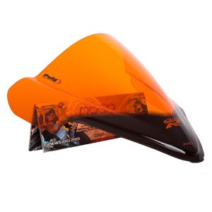 Racingscheibe passend für Suzuki Hayabusa 08-17 Orange Verkleidungsscheibe Puig 4826T