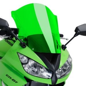 Tourenscheibe passend für Kawasaki ER-6F 09-11 grun Windschutzscheibe Puig 4931V