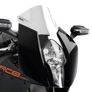Racingscheibe Z passend für KTM 1190 RC8 / R 08-15 klar Verkleidungsscheibe Puig 4944W