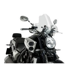 Nakedbike-Scheibe passend für Yamaha V-MAX 09-17 C Puig 4952W New Generation Sport Windschutzscheibe klar