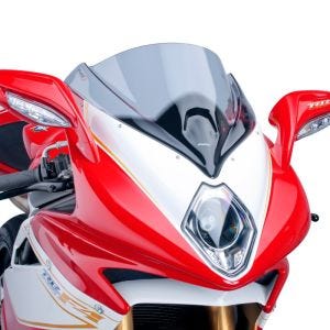 Bulle Racing Z compatible avec MV Agusta F4 1000 / R / RR 10-20 fumé clair Puig