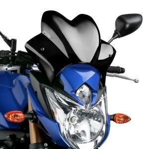 Pare-brise compatible avec Yamaha FZ8 10-11 Puig 5573N New Generation Sport Bulle noir