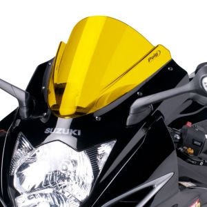 Bulle Racing Z compatible avec Suzuki GSX-R 600 11-16 jaune Puig