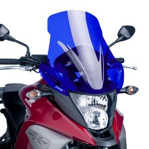 Tourenscheibe passend für Honda Crossrunner 11-14 blau Windschutzscheibe Puig 5639A