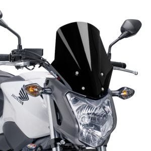 Bulle Touring compatible avec Honda NC 750 S / 700 S 12-20 noir Puig