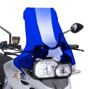 Bulle Touring compatible avec BMW F 700 GS 13-17 bleu Puig
